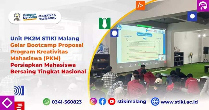 Unit PK2M STIKI Malang Gelar Bootcamp Proposal PKM Persiapkan Mahasiswa Bersaing Tingkat Nasional