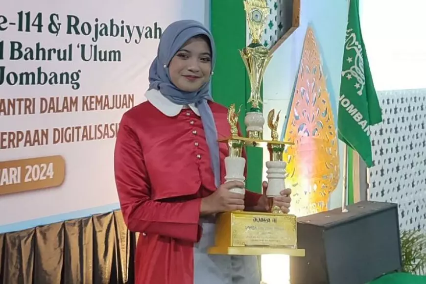UKM JQH Unisma Malang Peroleh Juara 3 Dalam Lomba Da'iyyah Se&#45;Jawa Timur di PP Bahrul, Jombang