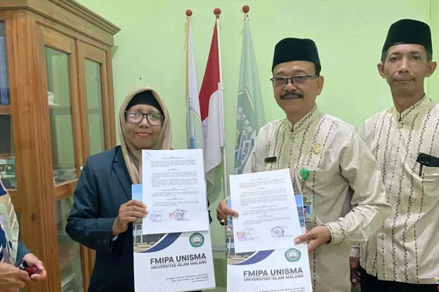 Fakultas MIPA Unisma Malang Membersamai MAN 3 Blitar Dalam Penerapan Hasil Riset Biologi