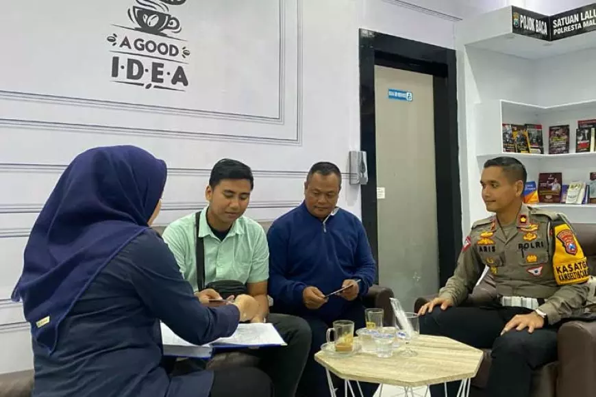 Tingkatkan Kualitas Layanan, Polresta Malang Kota Resmikan BPKB Kafe