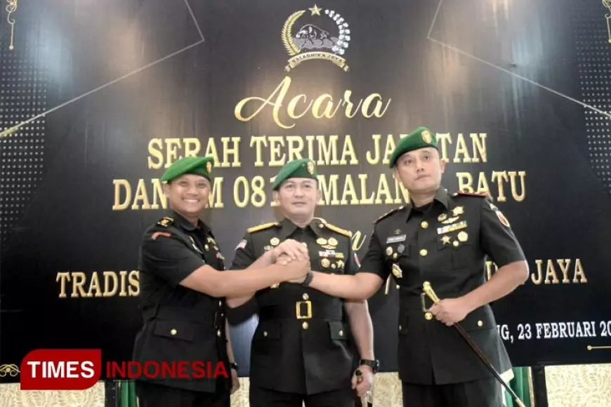 Danrem 083/Bdj Pimpin Serah Terima Jabatan Dandim 0818/Kabupaten Malang&#45;Batu