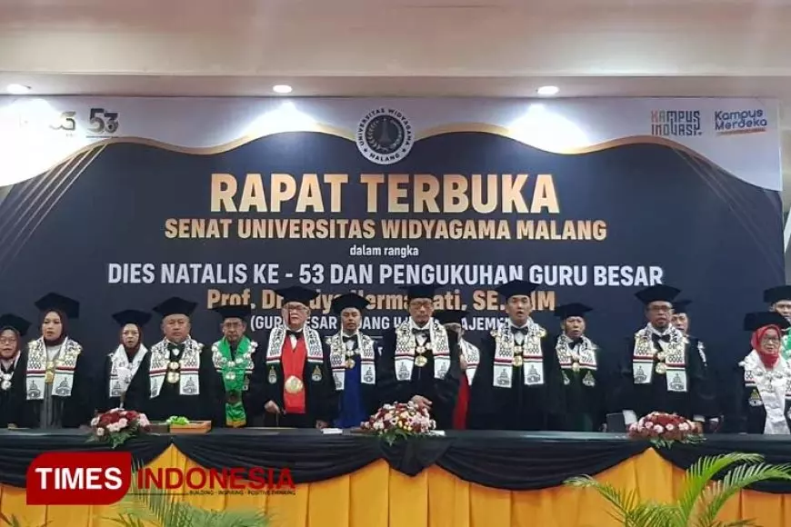 Kado Dies Natalis ke&#45;53, UWG Malang Kukuhkan Gubes Baru Bidang Ilmu Manajemen