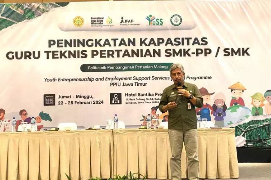 Gelar Workshop dan Peningkatan Kapasitas Guru SMK&#45;PP/SMK, Polbangtan Malang Fokus Regenerasi Pertanian