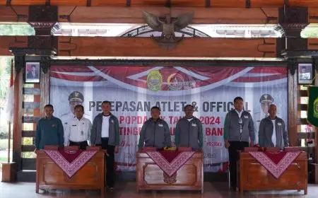 Wabup Bantul Lepas Ratusan Atlet Popda DIY 2024, Targetkan Juara Umum