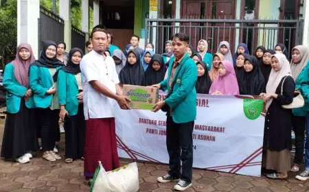 Mahasiswa di Malang Salurkan Bantuan di Tengah Lonjakan Harga Pangan