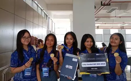 Inovasi Irovit Bites Menangkan SMAN 1 Denpasar di YISF 2024