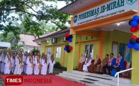 Tingkatkan Mutu Kesehatan, Puskesmas Ie Mirah di Abdya Lakukan Re-Akreditasi