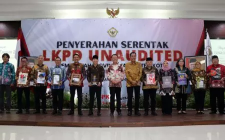 Pemkab Kediri Serahkan LKPD 2023, dan  Berkomitmen Tingkatkan Integritas Tata Kelola Keuangan Daerah