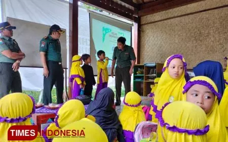 Perhutani Banyuwangi Selatan Ajak Pelajar SD Jadi Sahabat Hutan