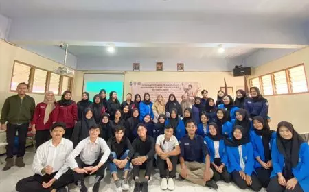 Kolaborasi HMPS Yuris dan HMF Hukum Gelar Training Organization Leadership Transition and Success Planning