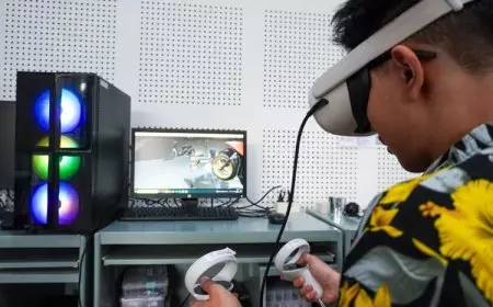 Mahasiswa Ubaya Buat  Simulasi Servis Motor Berbasis Virtual Reality
