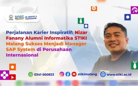Nizar Fanany Alumni Informatika STIKI Malang Sukses Menjadi Manager SAP System di Perusahaan Internasional