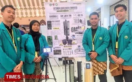 Inovasi Prototipe Penyerap Karbon Berbasis Bahan Alam FMIPA Unisma Malang Raih Penghargaan Lomba Essay Competition 3