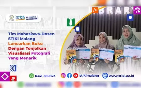 Tim Mahasiswa-Dosen STIKI Malang Luncurkan Buku Dengan Tonjolkan Visualisasi Fotografi Yang Menarik
