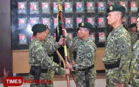 Letkol Inf Dr La Ode Muhammad Nurdin Jabat Danbrigif 9/2 Kostrad