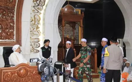 Pererat Tali Silaturahmi, Dandim 0612 Tasikmalaya Kunjungi Pondok Pesantren Idrisiyyah