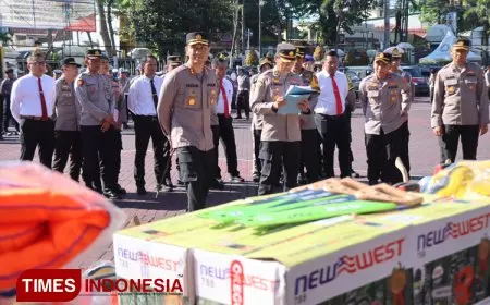 Dukung Antisipasi Tanggap Bencana Alam, Polres Malang Siapkan Personel dan Peralatan