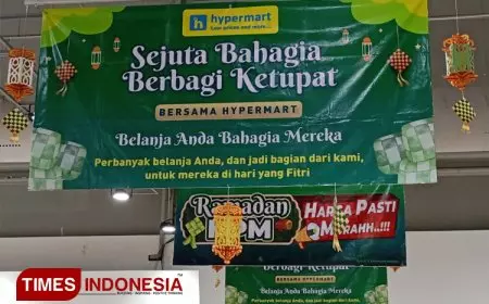 Sebarkan Kebaikan, Hypermart Hadirkan Program Sejuta Bahagia Berbagi Ketupat