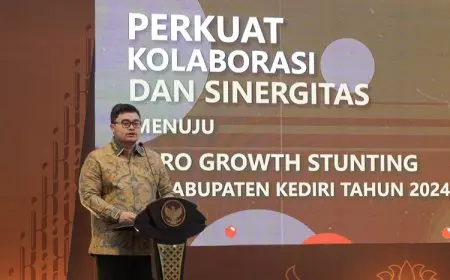 Bupati Kediri Pastikan PMT Dikonsumsi Anak Bukan Orang Tua