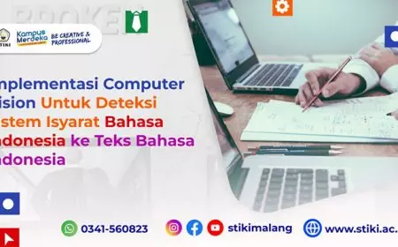 Implementasi Computer Vision untuk Deteksi Sistem Isyarat Bahasa Indonesia ke Teks Bahasa Indonesia