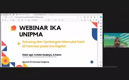 Webinar FIKS UNIPMA Kupas Peluang dan Tantangan Berkarir di Bidang Farmasi pada Era Digital