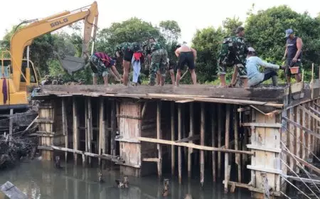 TMMD 119 Wujudkan Sinar Asa Warga Sungai Badak, Kenestapaan Telah Sirna