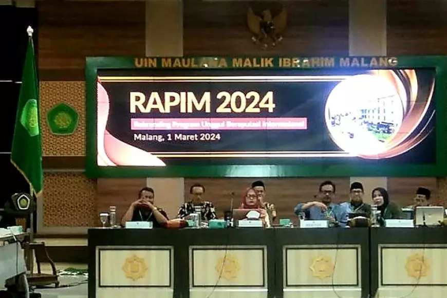 Gelar Rapim, UIN Malang Tekankan Rebranding Program Kampus