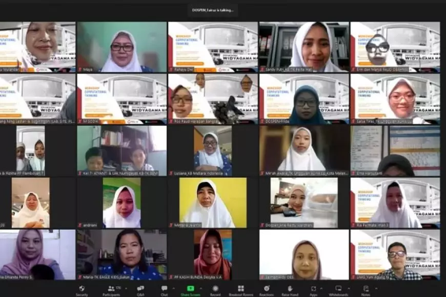 UWG Malang Gelar Pelatihan Computational Thinking untuk Guru PAUD Kota Malang