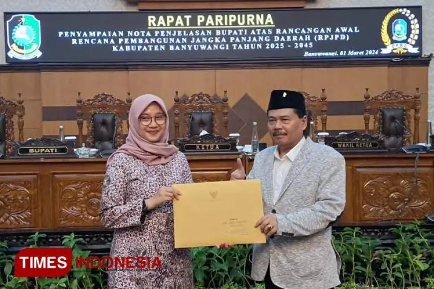 RPJPD Banyuwangi Tahun 2024&#45;2025 Dukung Visi Misi Rencana Pembangunan Nasional 