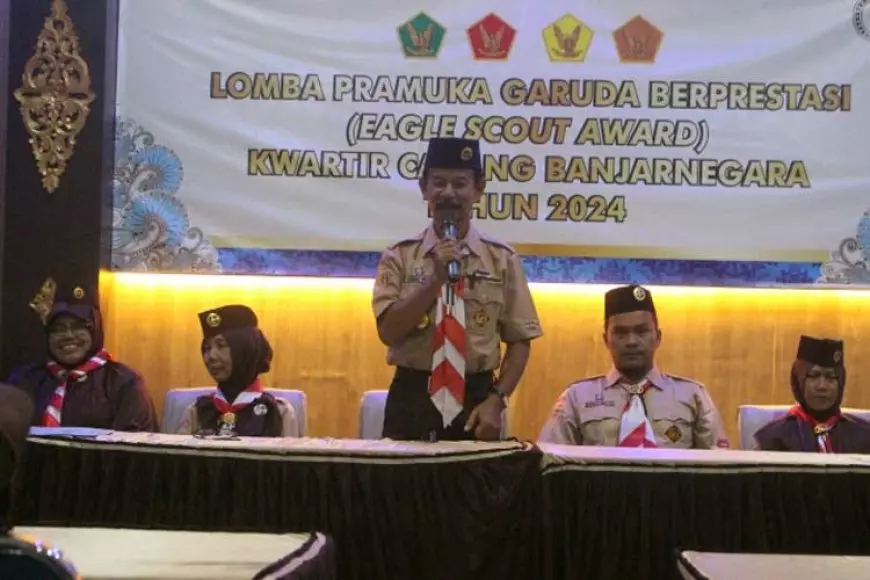 Pramuka Garuda Siaga Banjarnegara Ikuti Lomba Eagle Scout Awards (ESA) Tahun 2024
