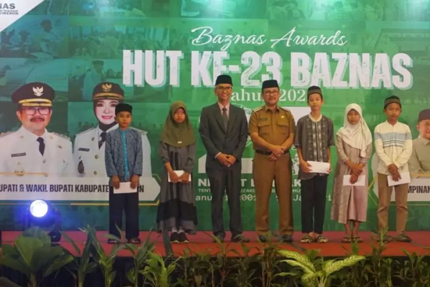 Rayakan HUT ke&#45;23, BAZNAS Kabupaten Cirebon Gelar BAZNAS Awards 2024, Ini Daftar Lengkap Pemenangnya