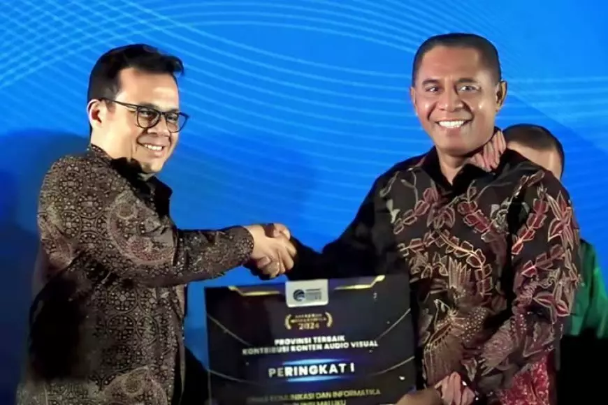 Provinsi Maluku Raih Penghargaan Tertinggi di Anugerah Media Center 2024