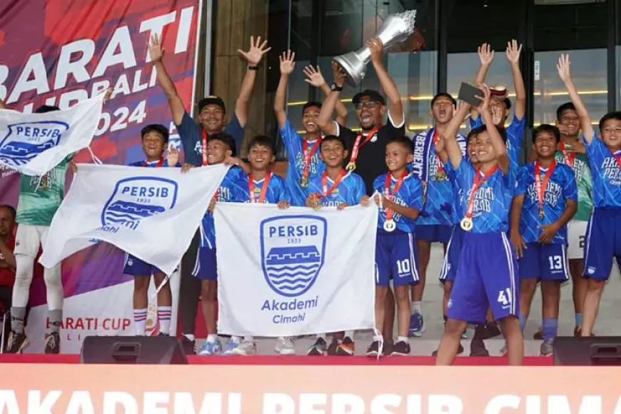 Akademi Persib Cimahi Pertahankan Gelar Juara U12 di Barati Cup Bali 2024
