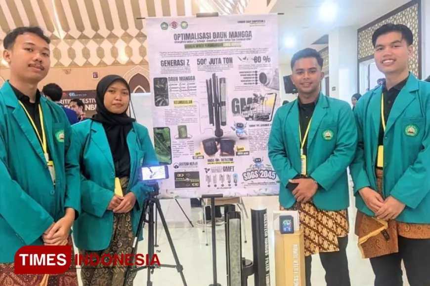 Inovasi Prototipe Penyerap Karbon Berbasis Bahan Alam FMIPA Unisma Malang Raih Penghargaan Lomba Essay Competition 3