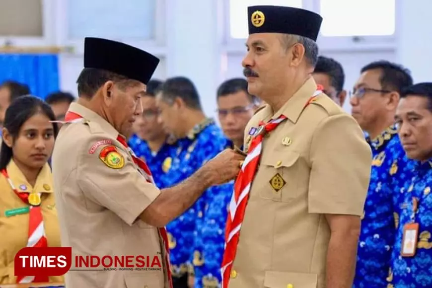 Bupati Sumba Timur Dilantik Sebagai Ketua Mabicab, Perkokoh Pramuka untuk Masa Depan