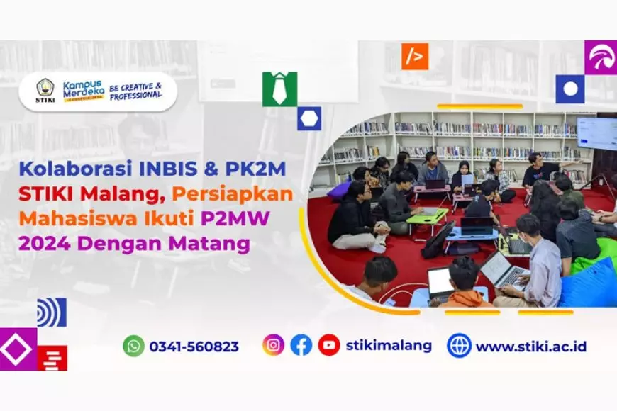 Kolaborasi INBIS &amp; PK2M STIKI Malang, Persiapkan Mahasiswa Ikuti P2MW 2024 Dengan Matang