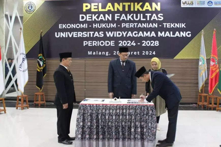 Selamat, Dekan Baru UWG Malang Masa Jabatan 2024&#45;2028 Dilantik