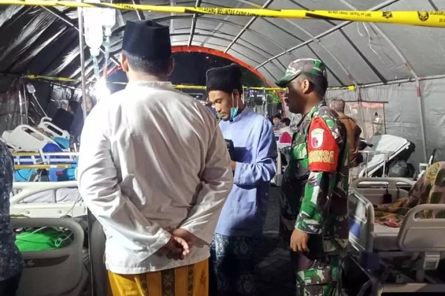 Kodim 0831 Surabaya Timur Bantu Korban Gempa di RS Unair