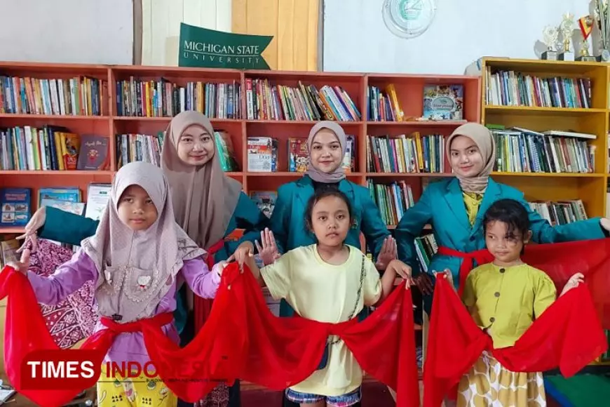 Mahasiswa KSM&#45;E Unisma Malang Gelar Workshop Tari Tradisional Anak di Lembaga Global Academia Indonesia
