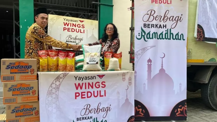 Unwaha Jombang Terima CSR Berupa Paket Sembako dari Yayasan Wings Peduli, Bakal Didistrubusikan ke 40 Pesantren di Jombang