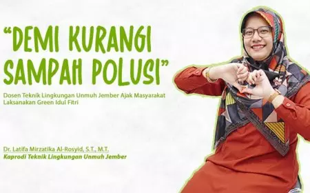 Sampah Koran Meningkat saat Lebaran, Dosen Unmuh Jember Berikan Solusi