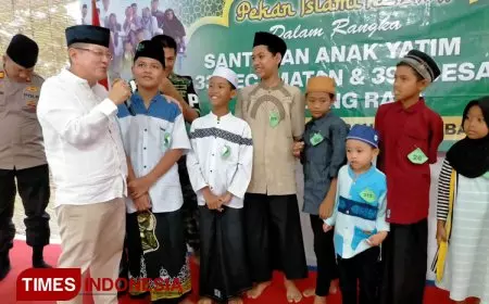 Komisaris PT ACA Kaget Ada Anak Yatim Berhati Mulia