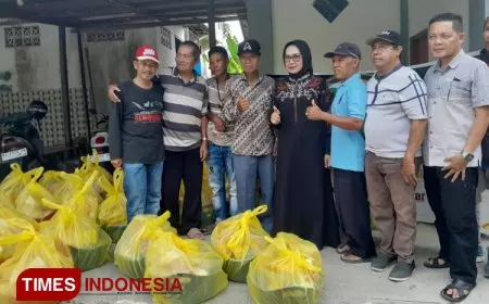 Bubuhan Banjar Gelar Bakti Sosial, Bantu Paket Ramadan untuk Kaum Dhuafa