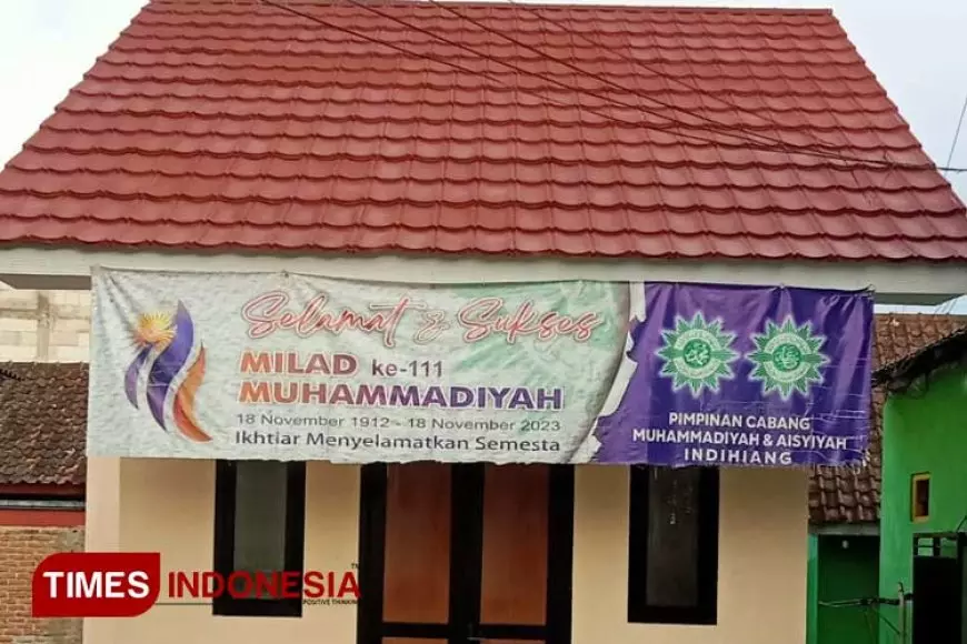 Gedung Sekretariat PC Muhammadiyah Indihiang, Simbol Kemajuan Dakwah dan Pendidikan