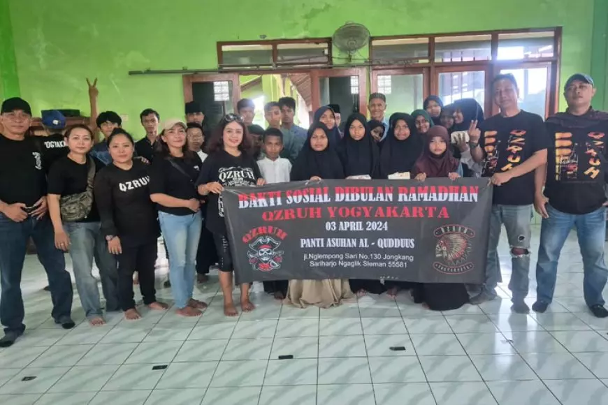Komunitas QZRUH Yogyakarta Datangi Panti Asuhan, Ini yang Dilakukan