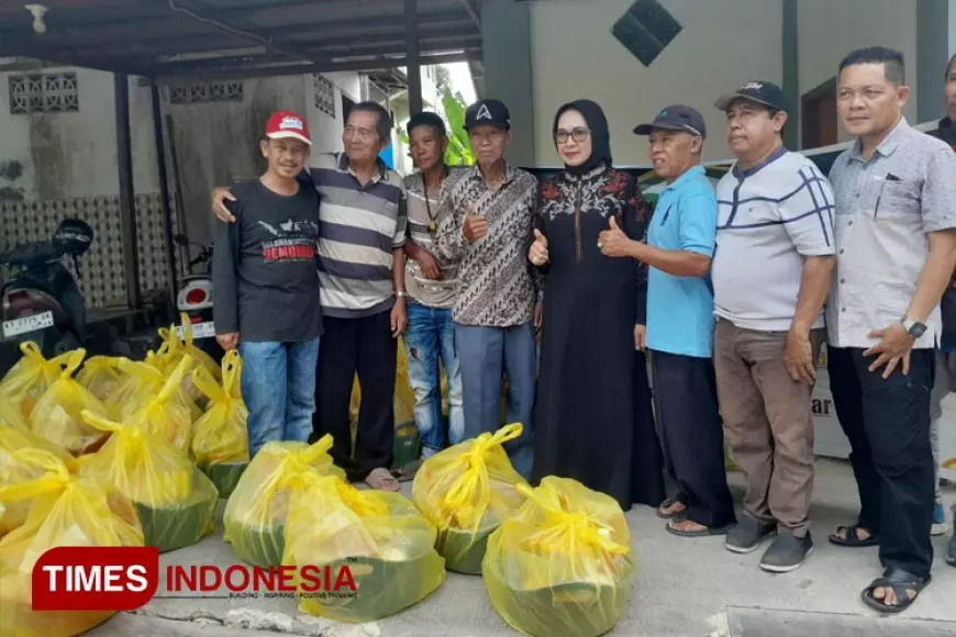 Bubuhan Banjar Gelar Bakti Sosial, Bantu Paket Ramadan untuk Kaum Dhuafa