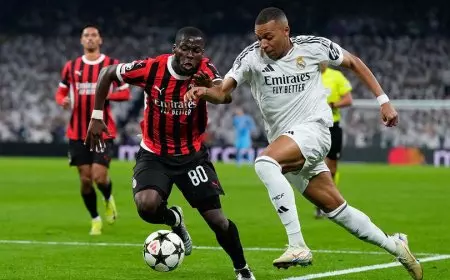 AC Milan Taklukkan Real Madrid 3-1 di Santiago Bernabeu