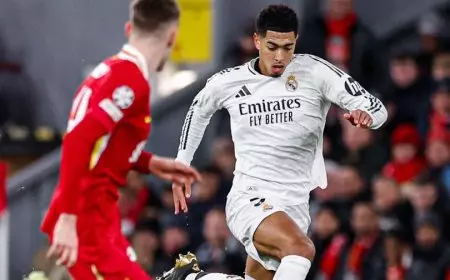 Liverpool Bungkam Real Madrid 2-0 di Anfield, Kokoh di Puncak Grup Liga Champions
