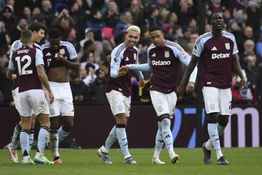 Aston Villa Bungkam City di Villa Park, Menambah Runtutan Kekalahan Manchester City