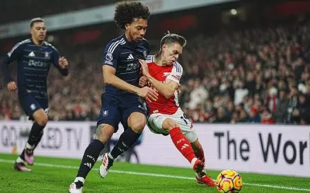 Arsenal Ditahan Imbang Aston Villa di Emirates Stadium